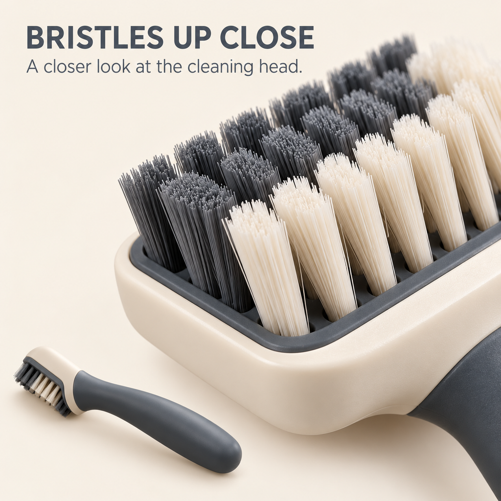 Slate Sneaker Sole Groove Cleaning Brush