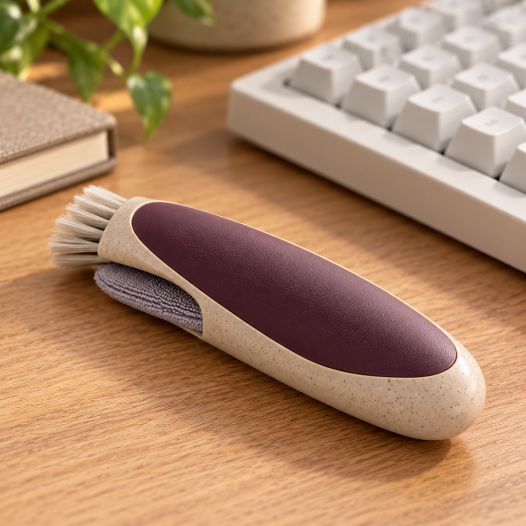 Plum Keyboard Detail Cleaning Brush