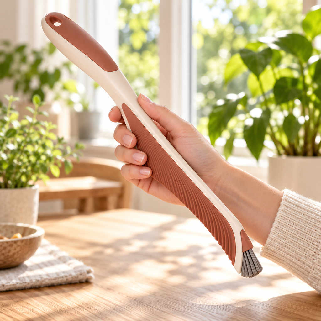 Ivory & Terracotta Sofa Crevice Cleaning Brush