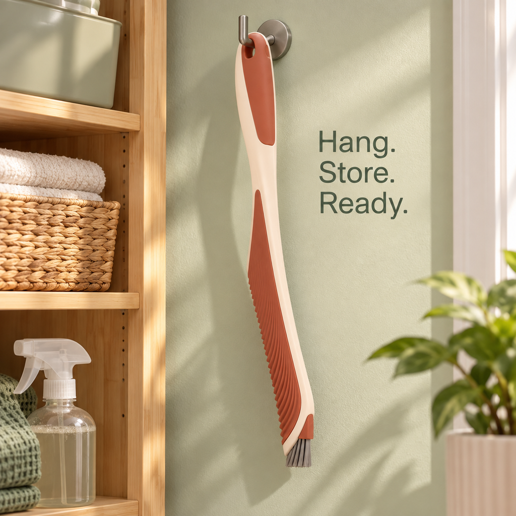 Ivory & Terracotta Sofa Crevice Cleaning Brush