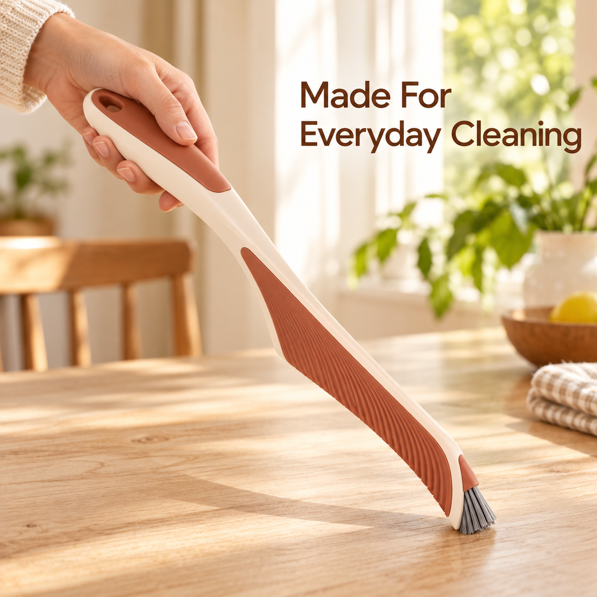 Ivory & Terracotta Sofa Crevice Cleaning Brush