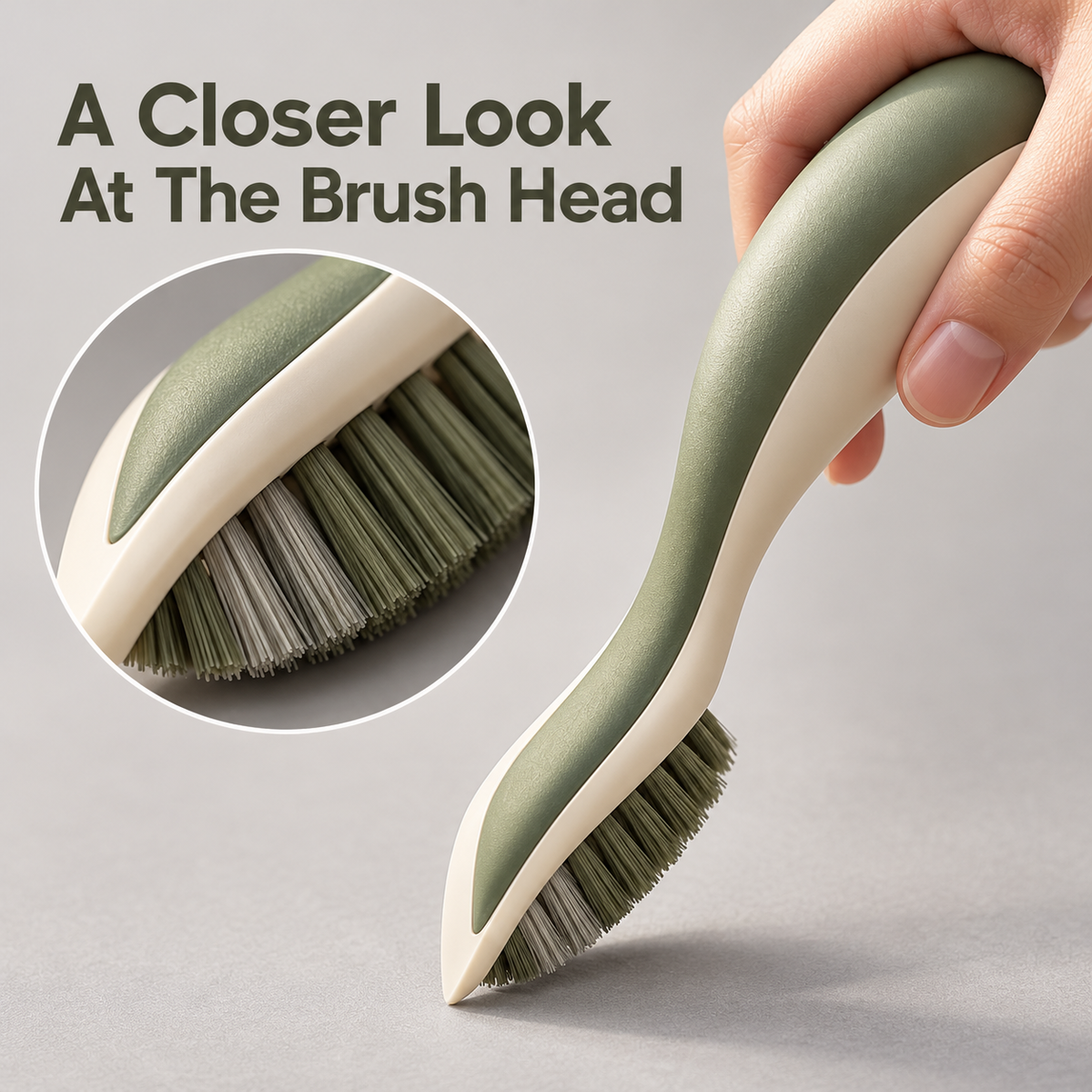 Sage & Ivory Car Console Crevice Brush