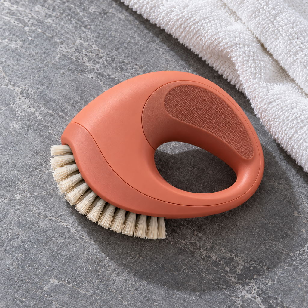 Terracotta Curved Grout Cleaning Brush