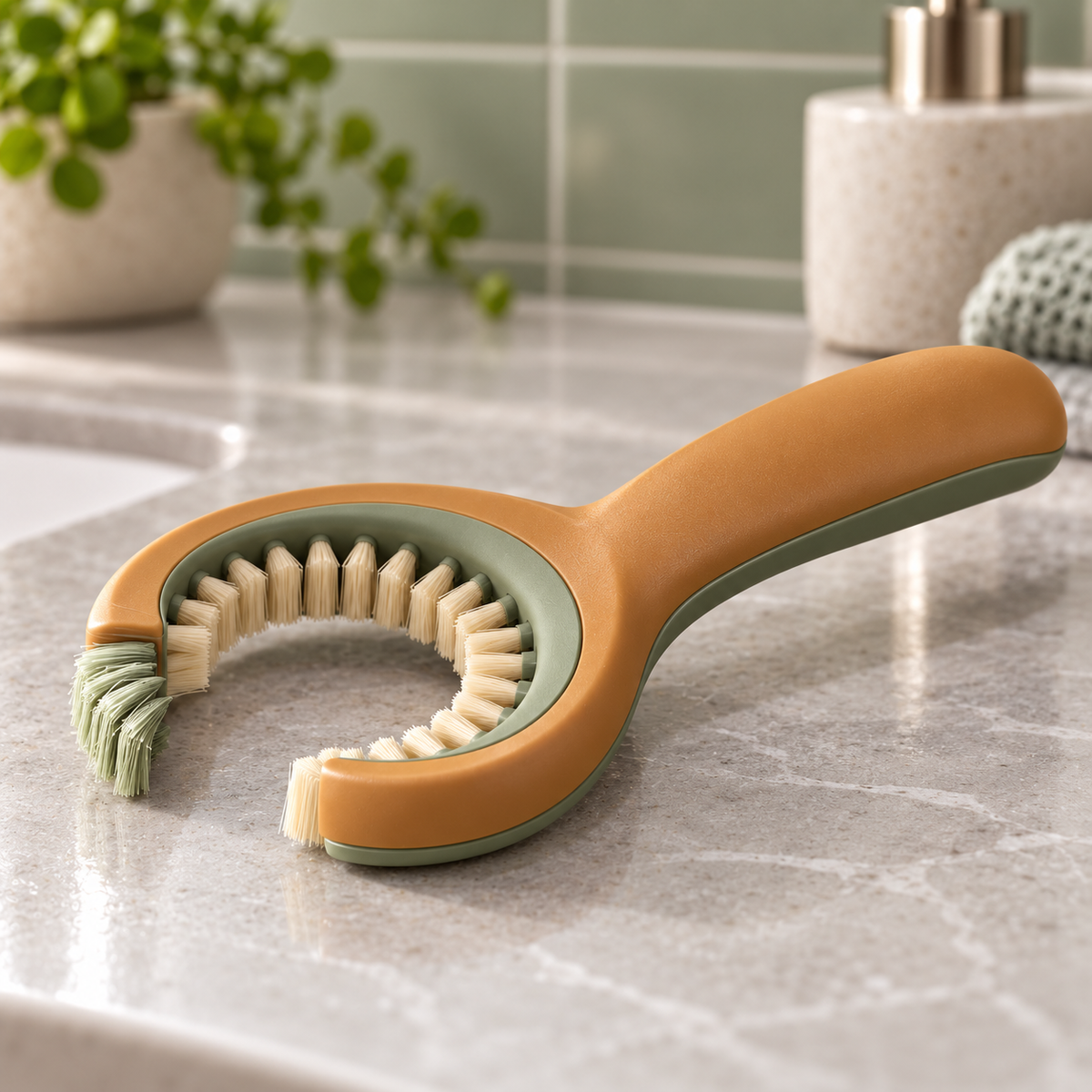 Caramel & Sage Faucet Base Cleaning Brush